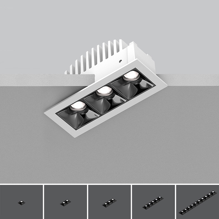 Cluster Recessed<br/>Downlight Linear