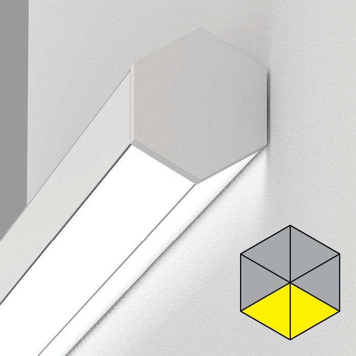 HEX wall with 2 direct cells