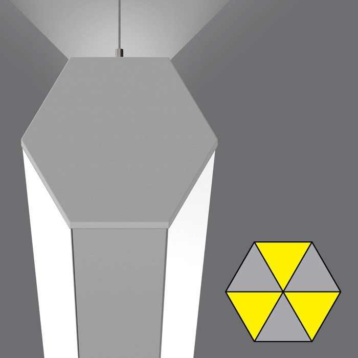 HEX pendant with 2 cells direct 1 cell indirect