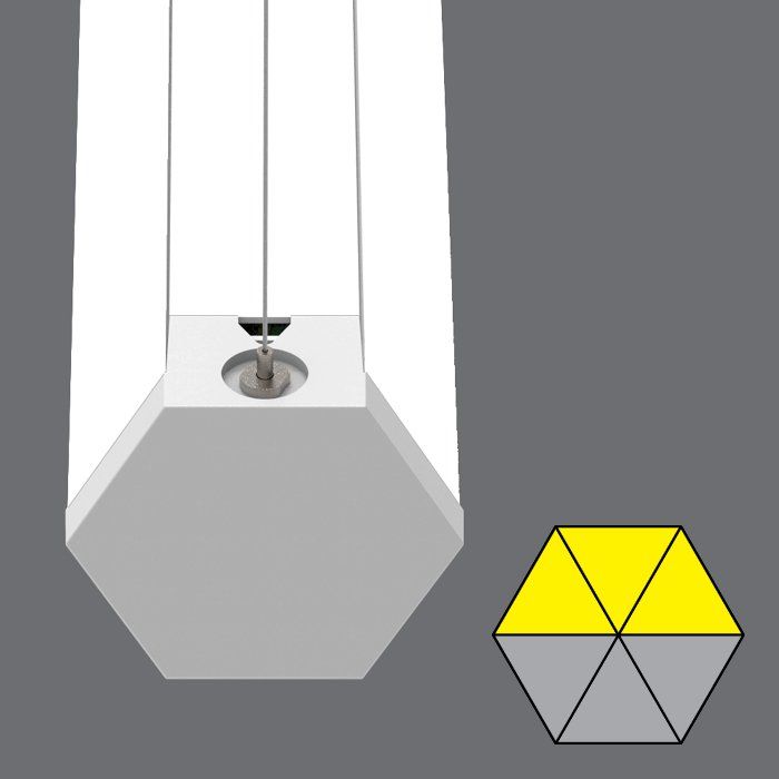 HEX pendant with 3 indirect cells