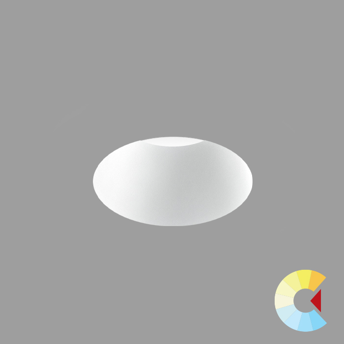 Voila 2 Adj. Downlight<br/>Round Trimless Deep